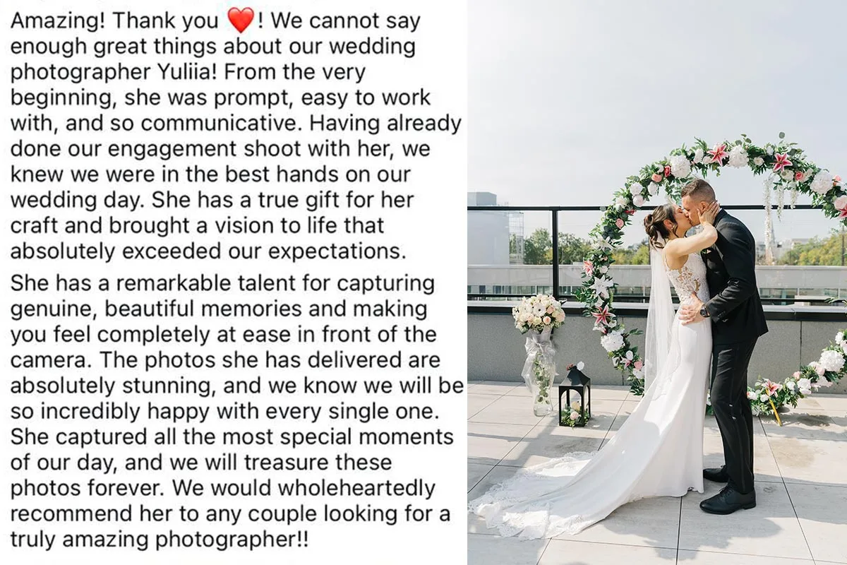 How to Trust Your Wedding Photographer