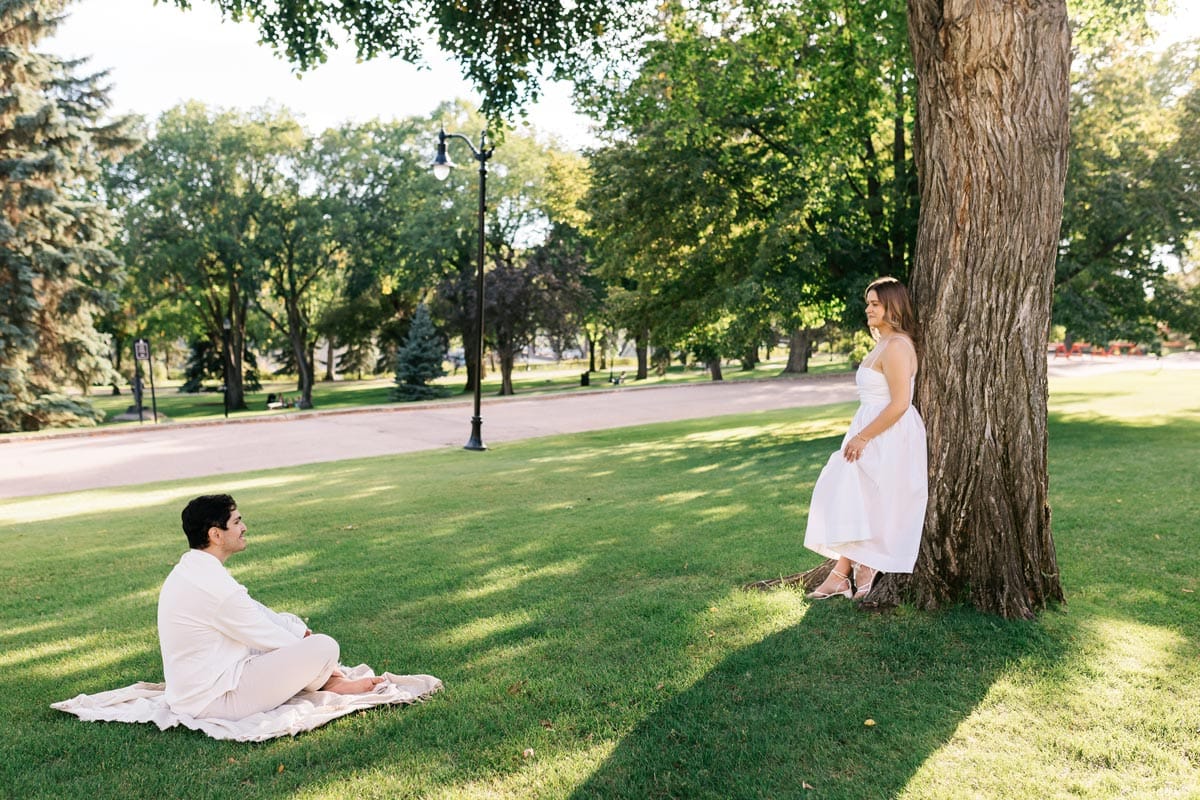 Engagement Photoshoot in Edmonton